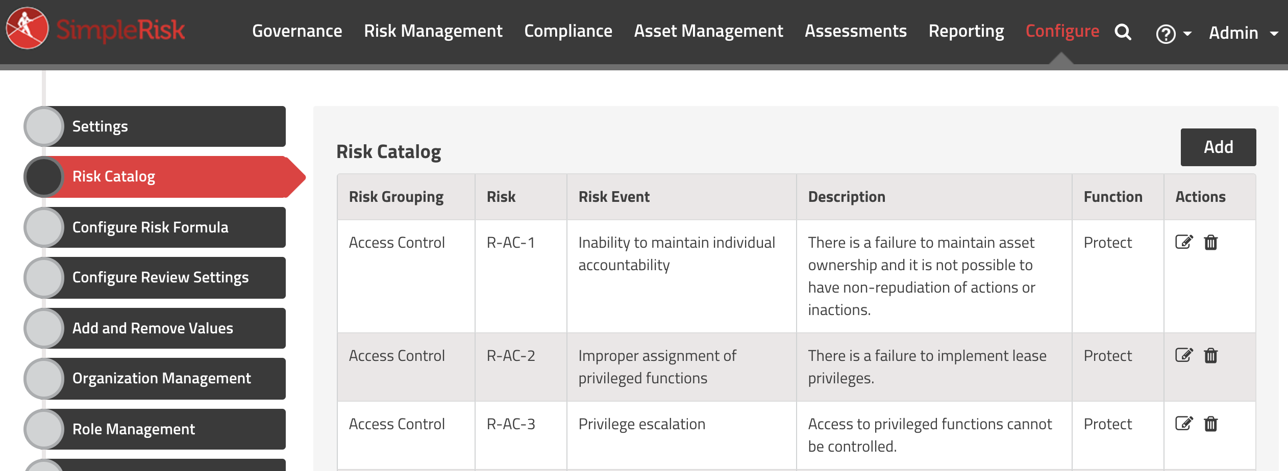 Whats New With The Simplerisk 20200711 001 Release Simplerisk Grc Software 